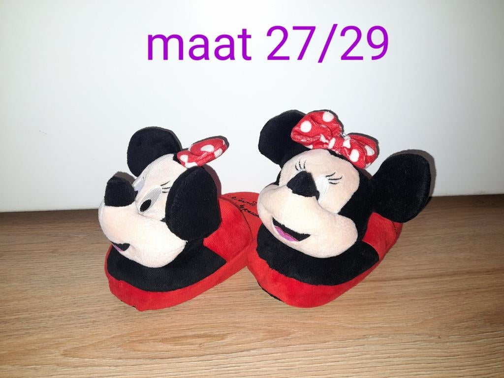 NIEUW minnie mouse sloffen pantoffels maat 27 28 29 meisje, Meisje, Overige typen, Nieuw, Ophalen of Verzenden