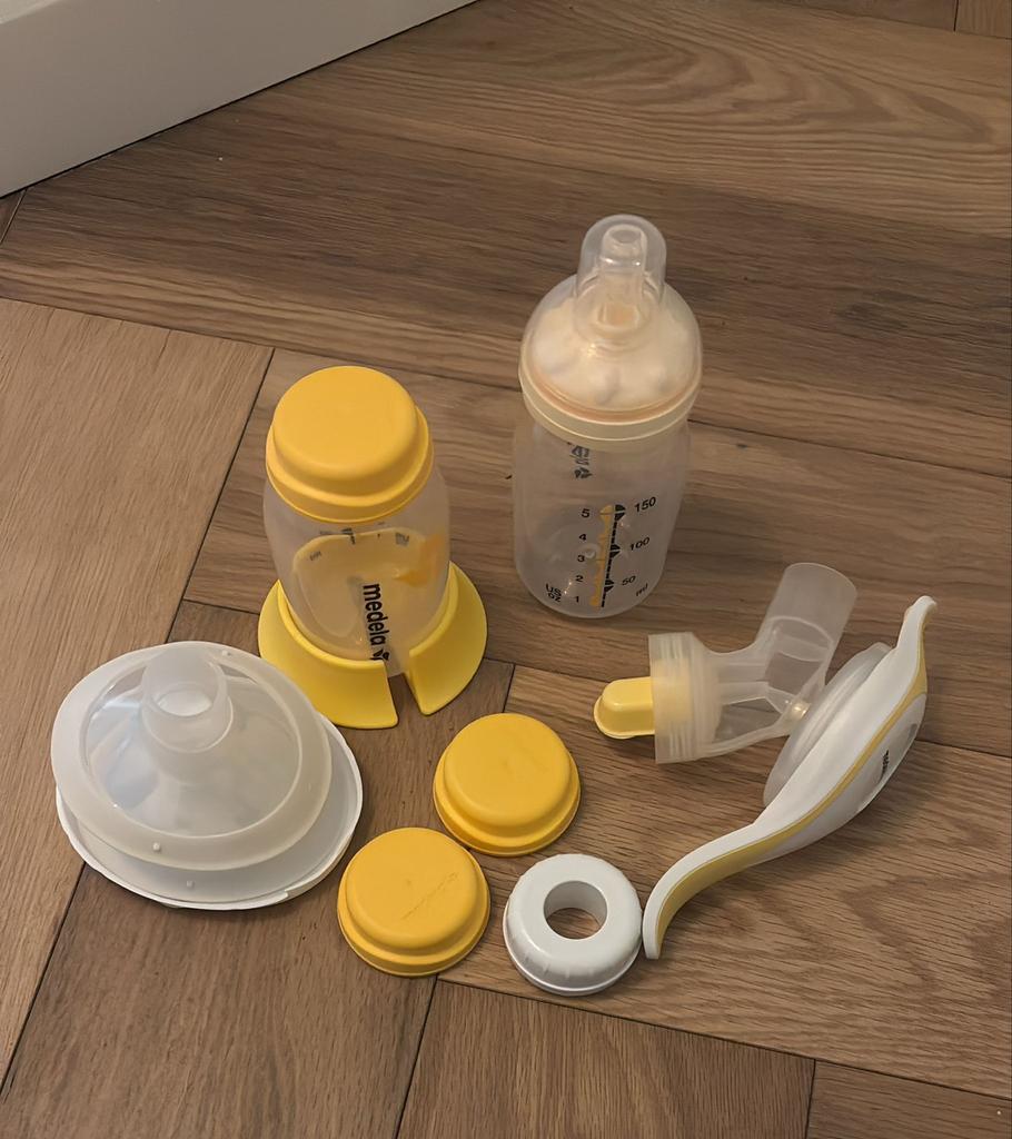 Medela breast pump and calma bottle / borstkolf, Ophalen of Verzenden, Gebruikt, Borstkolf