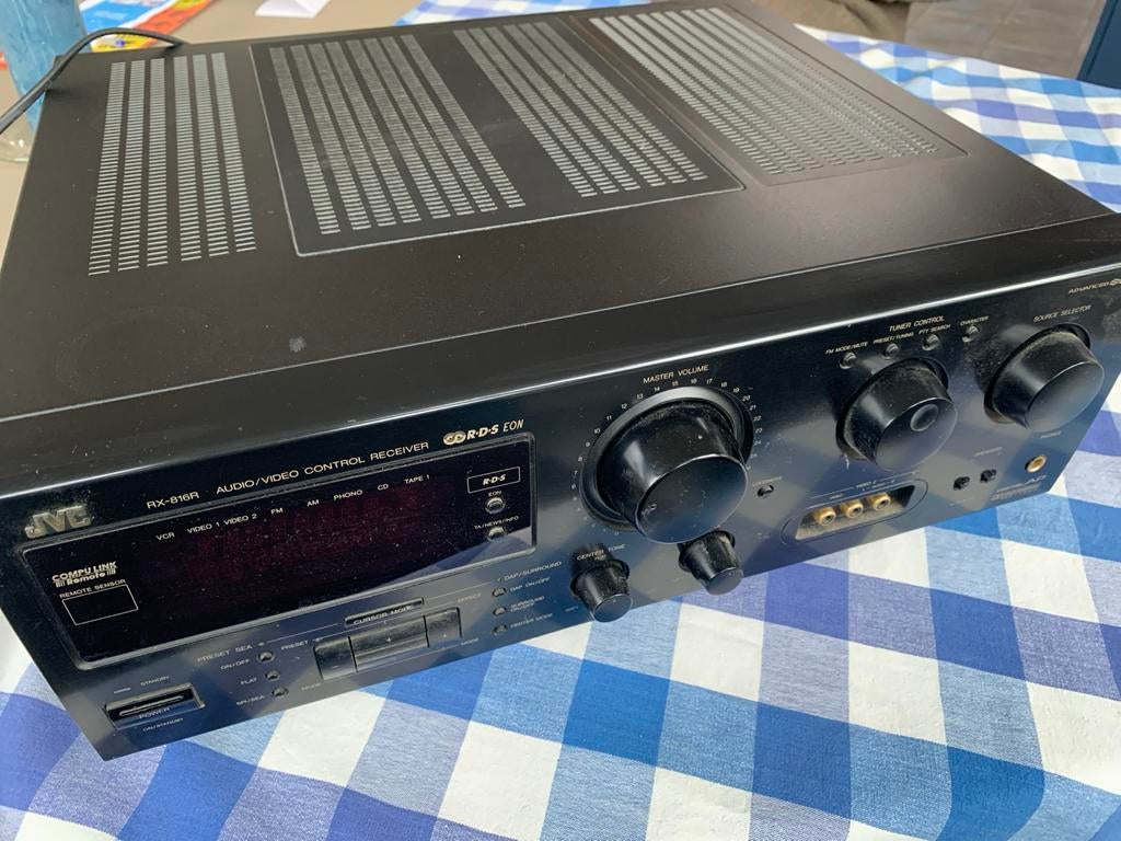 JVC RX-816R Receiver - Topstuk met Sublieme Geluidskwaliteit, Ophalen, Gebruikt, Stereo, JVC