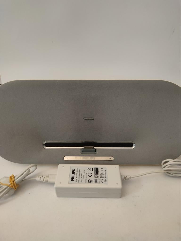 Philips DS8500 Docking Speaker met Adapter, Ophalen of Verzenden, Gebruikt, Philips