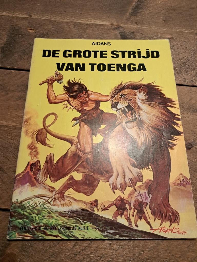 Toenga De grote strijd van Toenga, Boeken, Stripboeken, Ophalen of Verzenden