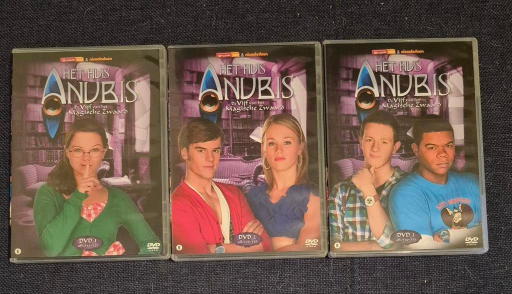 Het huis Anubis De Vijf van het magische zwaard deel 4, Alle leeftijden, Ophalen of Verzenden, Zo goed als nieuw