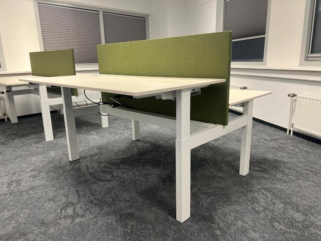 Drentea duo-bureau slinger stopcontact, verdeler, kabelgoot, Verzenden, In hoogte verstelbaar, Gebruikt