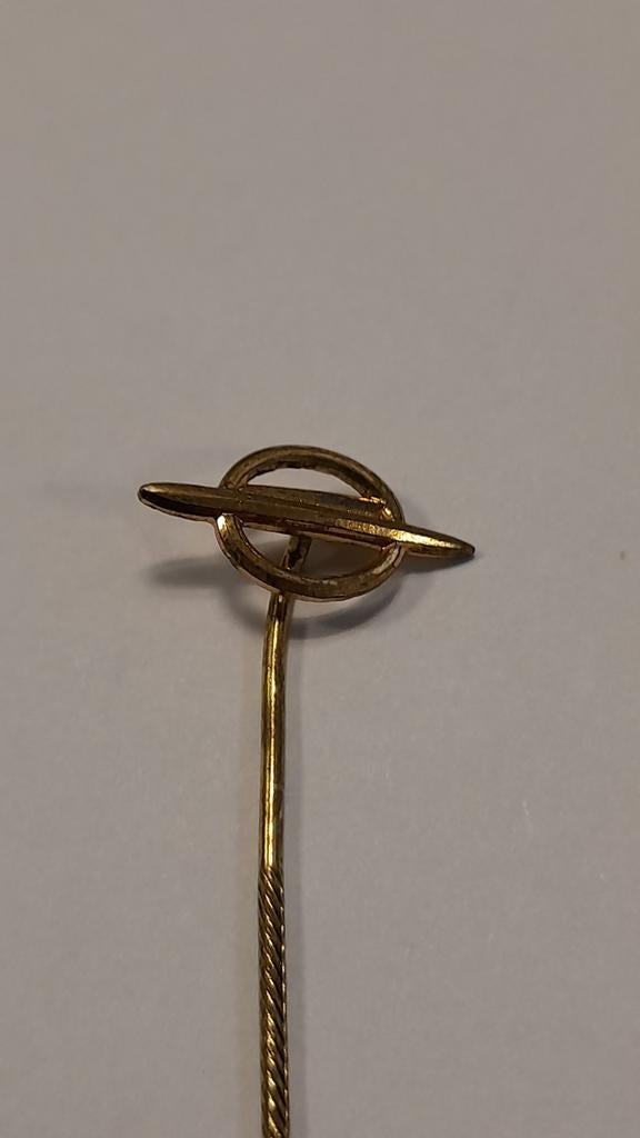 Opel Blitz Logo Speldje - Vintage Auto Accessoire, Verzamelen, Speldjes, Pins en Buttons, Gebruikt, Transport, Ophalen of Verzenden