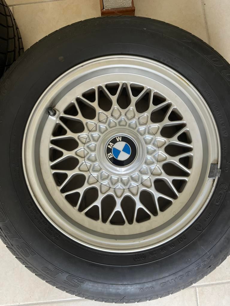 Bmw Honingraat velg 5 x 120: voor E 24, of E 34 en E 36, Auto-onderdelen, Banden en Velgen, Velg(en), Zomerbanden, 15 inch, Personenwagen