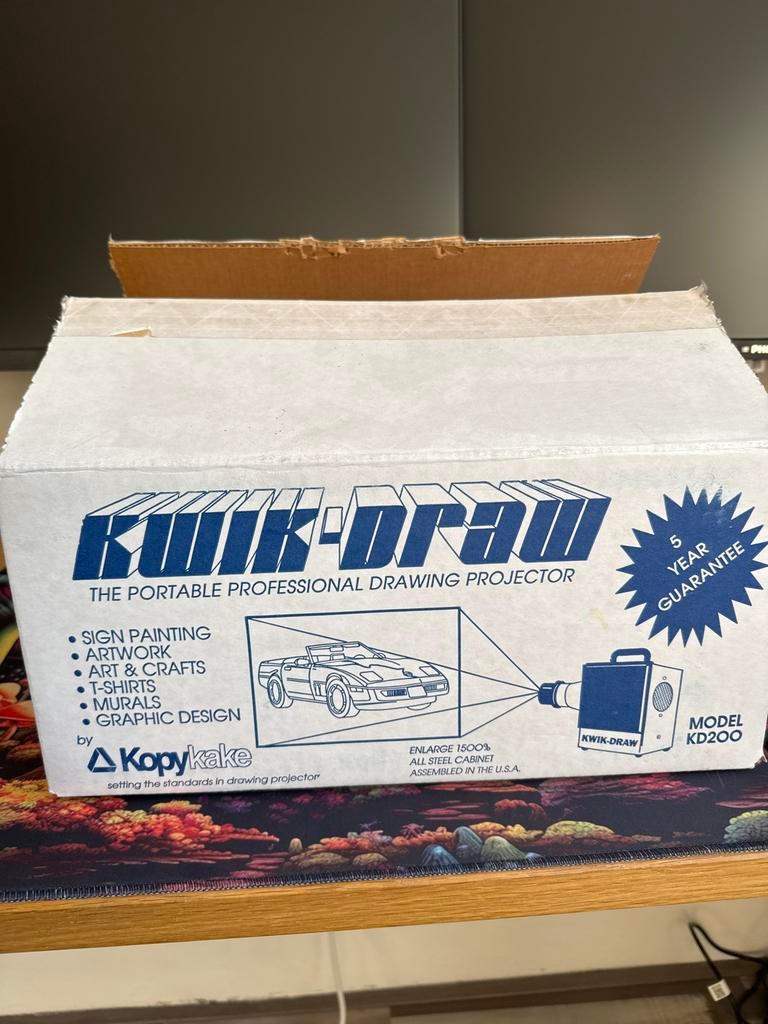 Kwik-Draw Projector - Tekenprojector, Ophalen of Verzenden, Zo goed als nieuw