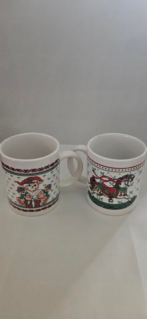 Kerst Mokken Set, Ophalen of Verzenden, Zo goed als nieuw