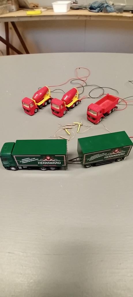 Vrachtwagens, Hobby en Vrije tijd, Ophalen of Verzenden, Gelijkstroom of Wisselstroom, Overige merken