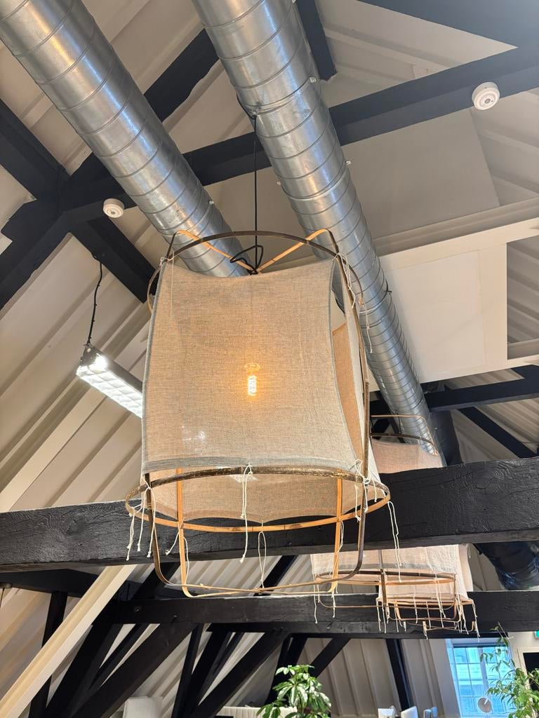 Ay Illuminate Z1 katoenen hanglamp - 3 stuks, Ophalen, Zo goed als nieuw, Stof, 75 cm of meer