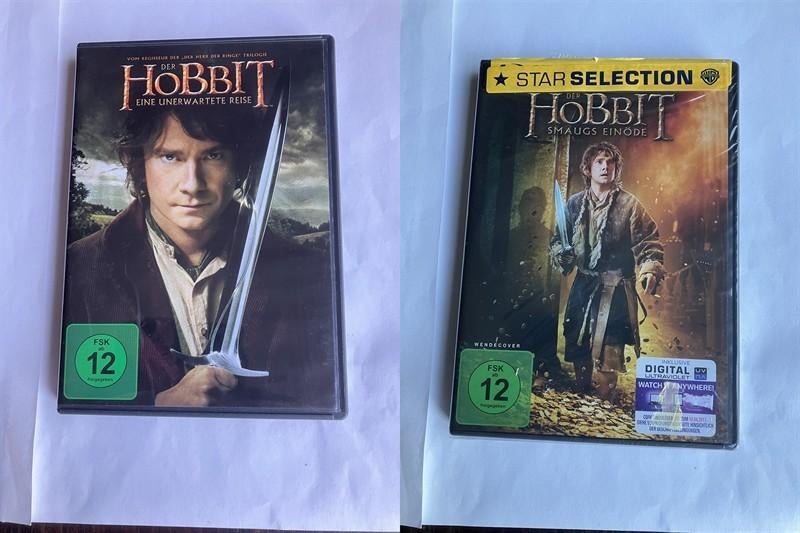 the hobbit 1 en 2 dvd (2 stuks), Alle leeftijden, Ophalen of Verzenden, Zo goed als nieuw, Fantasy