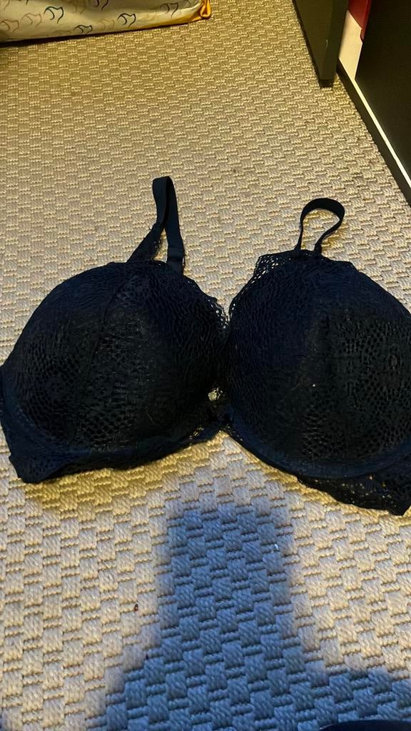 Bh donkerblauw secret possesions 80e, Ophalen of Verzenden, Blauw, BH