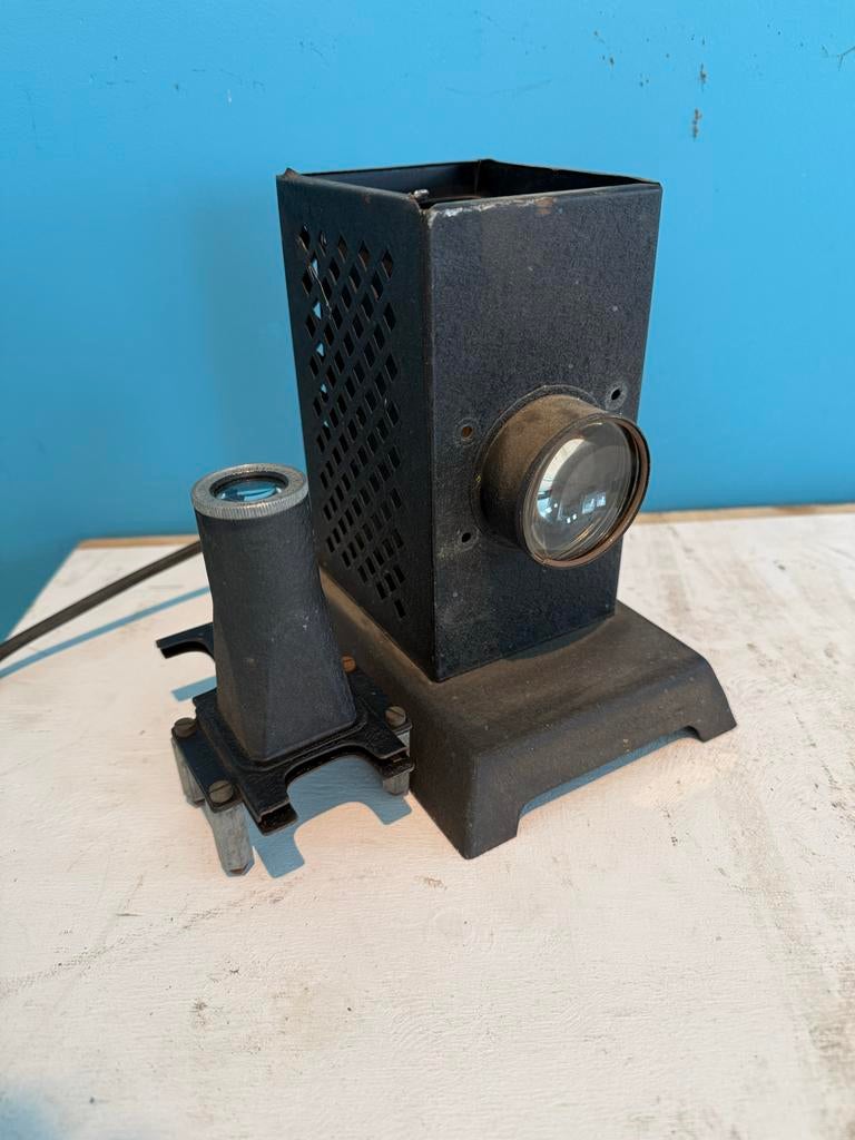 Pouva Anastigmat Projectorlens - Zeldzaam!, Ophalen of Verzenden, Gebruikt