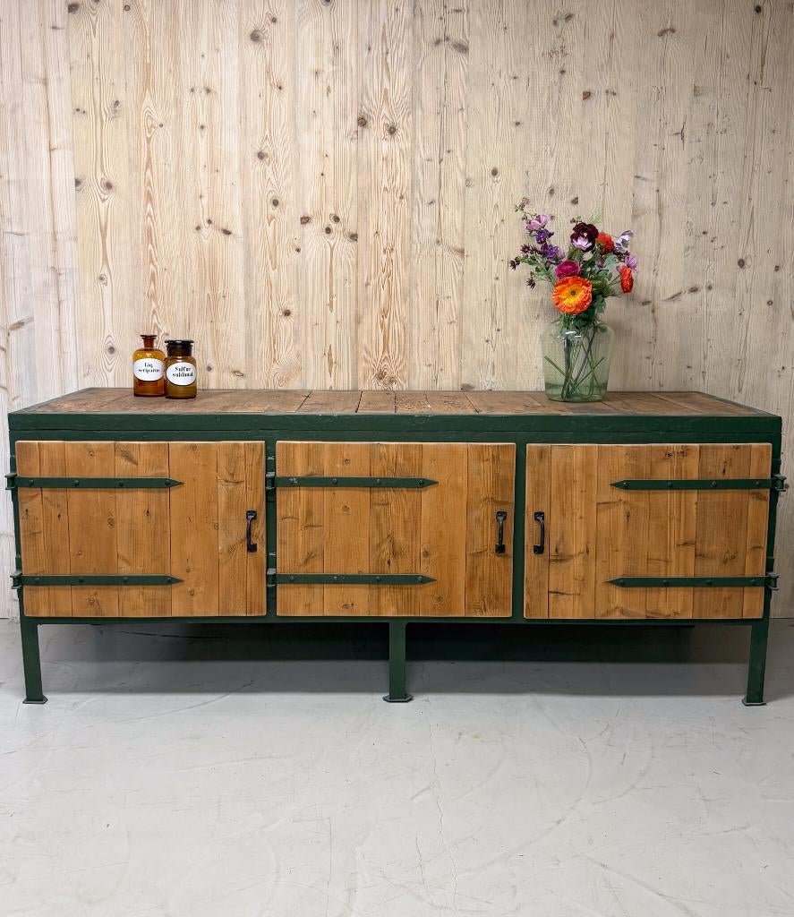 Werkbank, Dressoir, , Industrieel, buitenkeuken keukeneiland, Ophalen of Verzenden