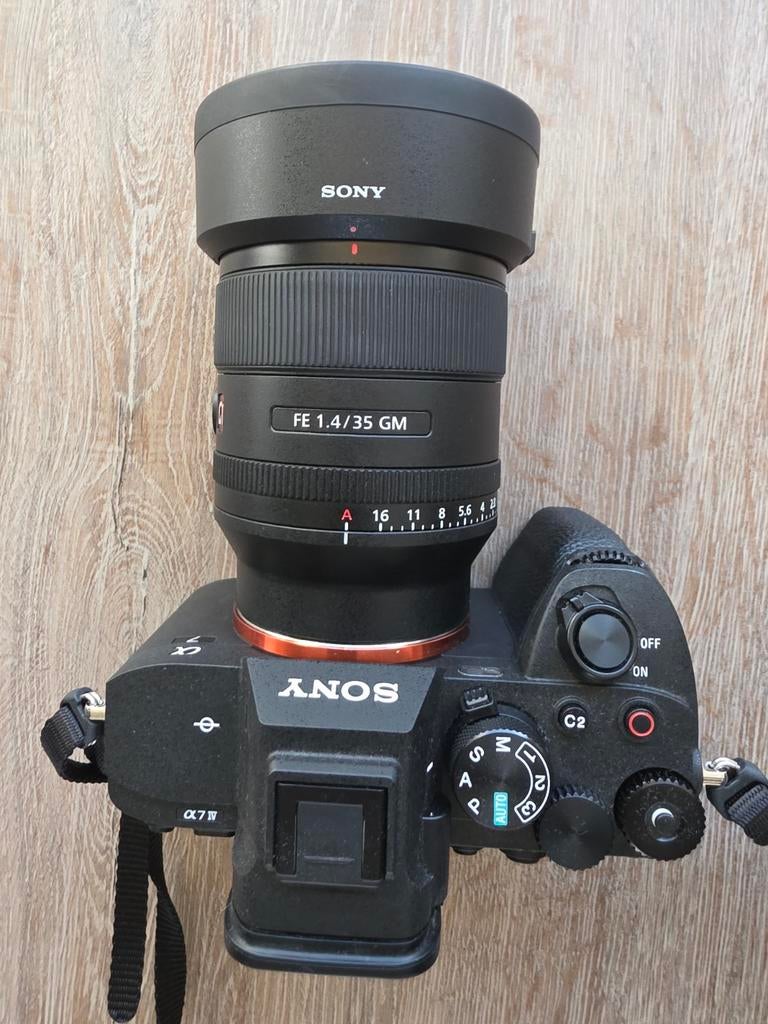 Sony FE 35mm F/1.4 GM | Tweedehands, Ophalen, Zo goed als nieuw, Groothoeklens