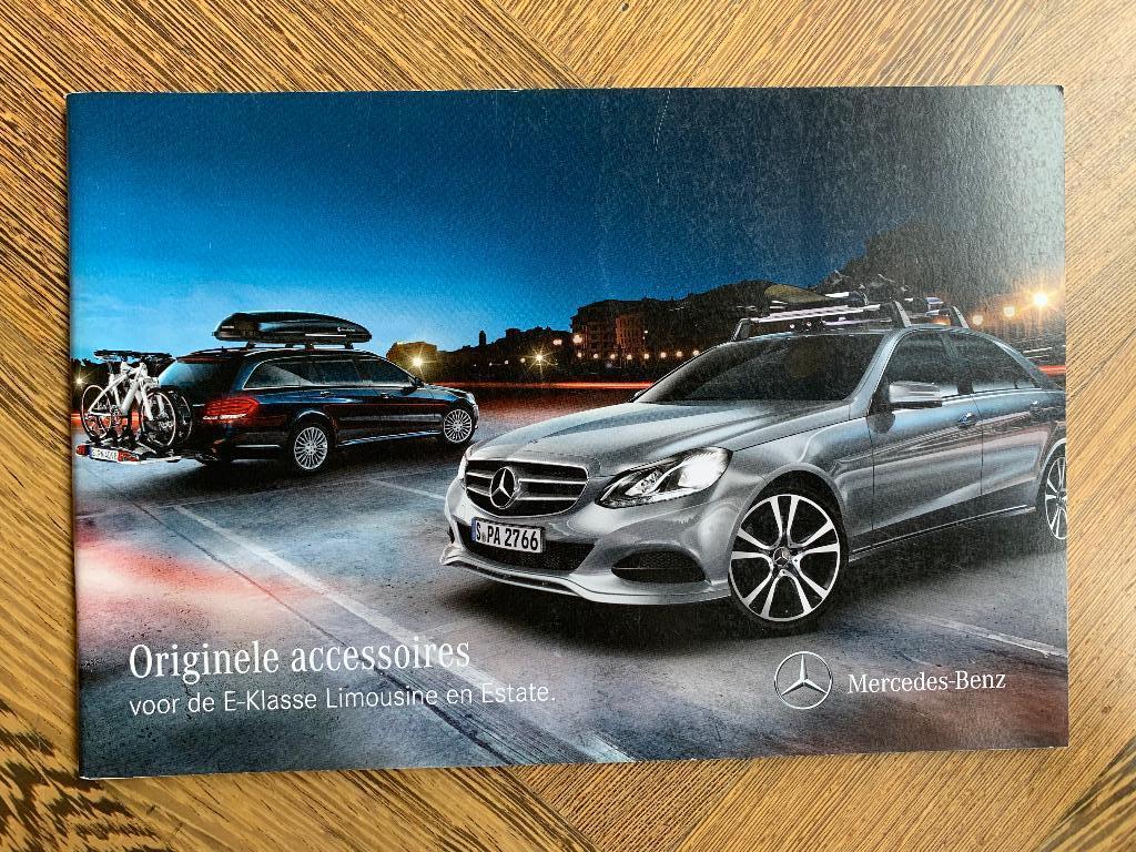 Folder Mercedes-Benz E-klasse W212 S212 Accessoires 2013, Nieuw, Mercedes-Benz, Mercedes, Ophalen of Verzenden