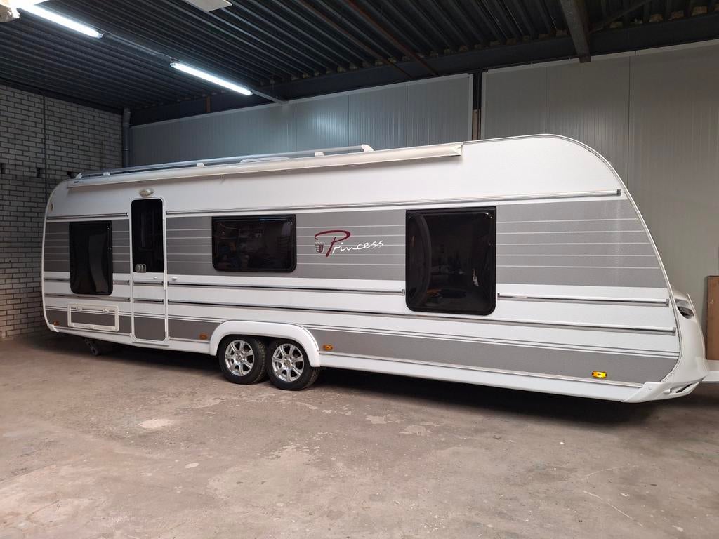 Tabbert Princess  Stapelbed Queensbed  Uniek in Nederland!, Caravans en Kamperen, Rondzit, Tabbert, Particulier, 6 tot 7 meter