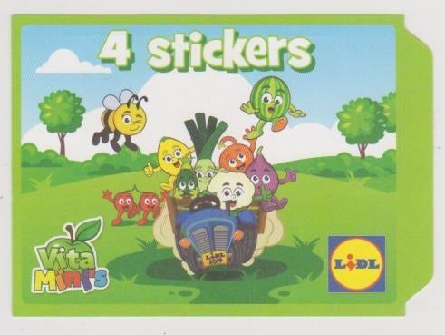 Vitamini stickers van Lidl, Verzamelen, Supermarktacties, Lidl, Verzenden
