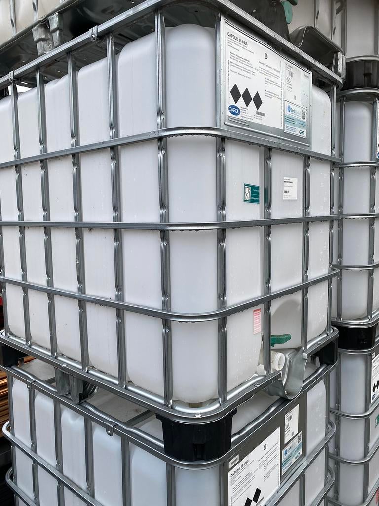 IBC Vat Watervat Regenton 1000 Liter, Ophalen, Kunststof, Met kraantje, 150 liter of meer