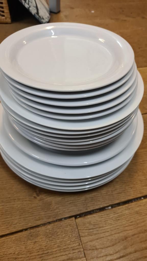 Apulum Porselein Borden Set, Ophalen, Gebruikt, Porselein, Bord(en)