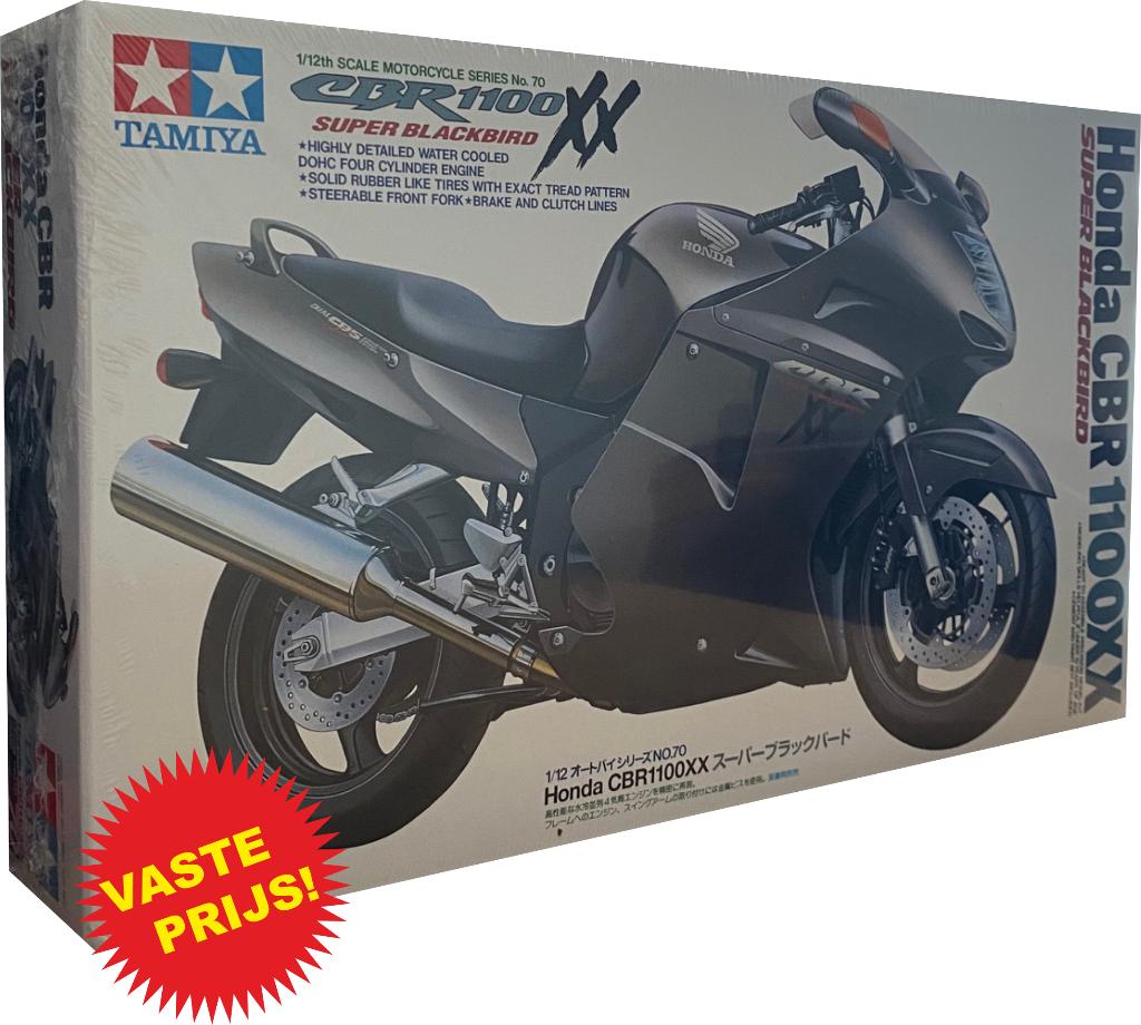 Honda CBR 1100XX (Tamiya 14070) 1/12, Nieuw, Ophalen of Verzenden, Tamiya, Groter dan 1:32