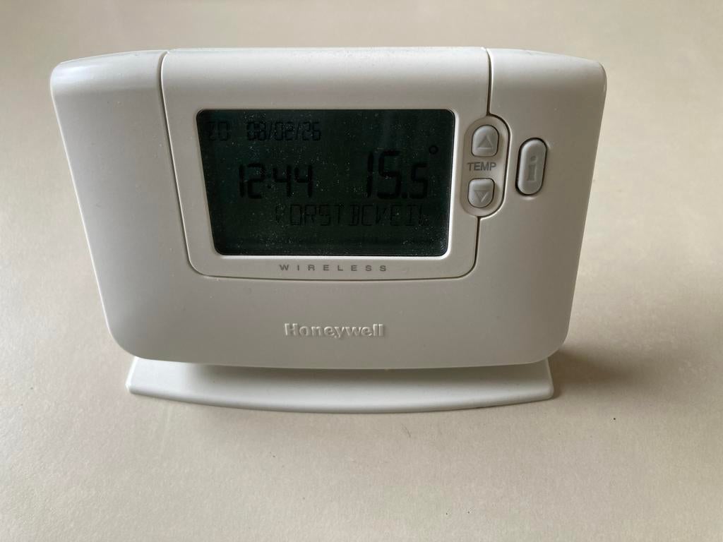 Honeywell Thermostaten & Danfoss Zone Afsluiters, Ophalen of Verzenden, Slimme thermostaat, Gebruikt