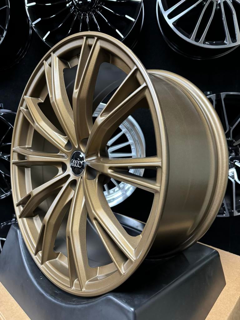 20 inch velgen voor Audi ABT look 5x112 A4 A5 A6 A7 Q3 Q5 VW, Velg(en), Nieuw, Ophalen of Verzenden, Personenwagen