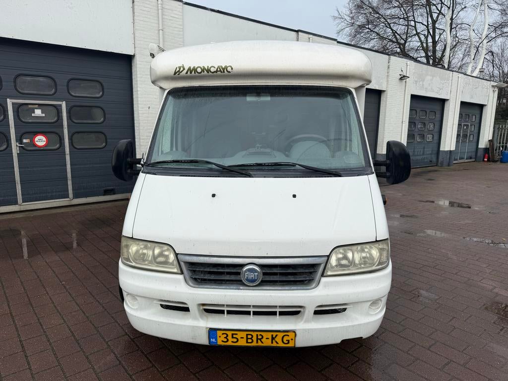 Fiat ducato 244 Moncayo Camper 2.8jtd 2004, Standaard zit, Alkoof, Ringverwarming, Bedrijf