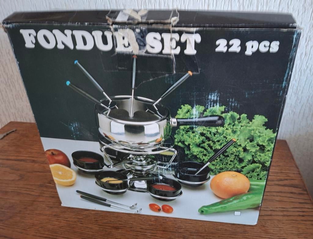 Nieuwe Fondueset - Compleet, Ophalen of Verzenden, Nieuw, Brander, Fondueset