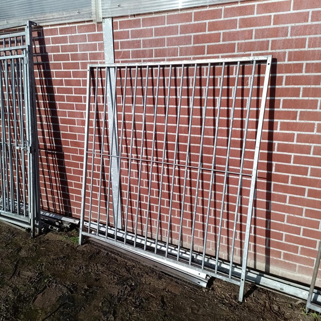 150 breed 165 hoog kennelpaneel hondenkennel, Ophalen, Hondenkennel, 100 cm of meer, 110 cm of meer