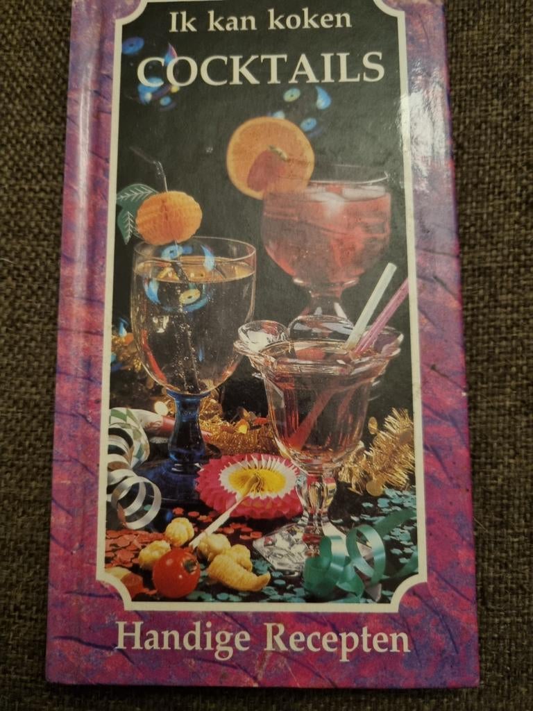 Ik kan koken 'cocktails', Ophalen of Verzenden, Zo goed als nieuw
