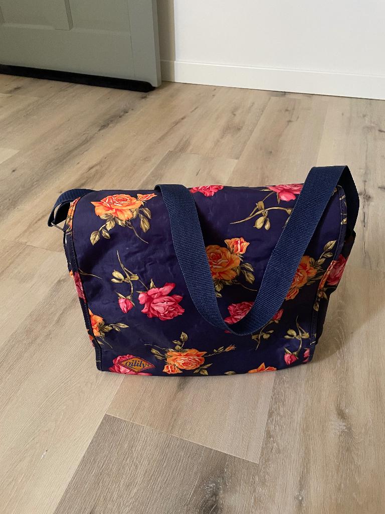Oilily tas, Ophalen of Verzenden, Zo goed als nieuw, Blauw, Oilily