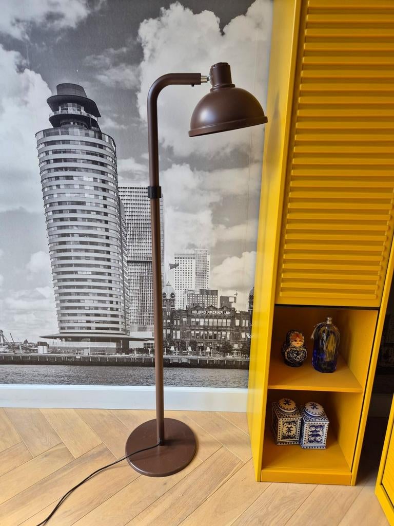 Vloerlamp Anvia, Huis en Inrichting, Lampen | Vloerlampen, Ophalen, Gebruikt, 100 tot 150 cm, Metaal