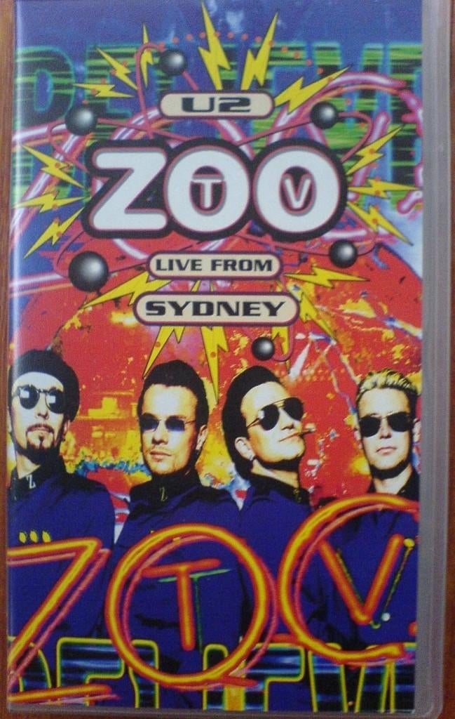 U2 - Zoo Live from Sidney, Alle leeftijden, Ophalen of Verzenden, Zo goed als nieuw, Muziek en Concerten