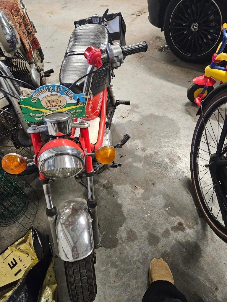Yamaha 551 brommer oldtimer, Fietsen en Brommers, Brommers | Oldtimers, Ophalen, Maximaal 25 km/u, Yamaha