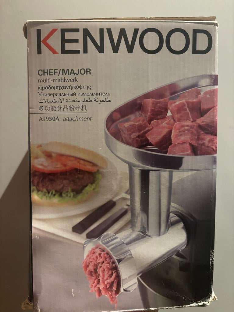 Kenwood Chef/Major AT950A multi food grinder, Gebruikt, Ophalen of Verzenden, Vaatwasserbestendig, Minder dan 1 liter