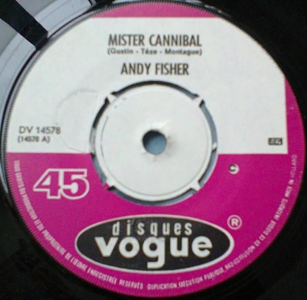 Andy Fisher - Mister Cannibal - Single, Gebruikt, 7 inch, Single, Ophalen of Verzenden