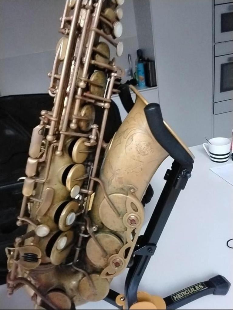 Selmer reference 54, Muziek en Instrumenten, Blaasinstrumenten | Saxofoons, Ophalen, Gebruikt, Alt, Met koffer