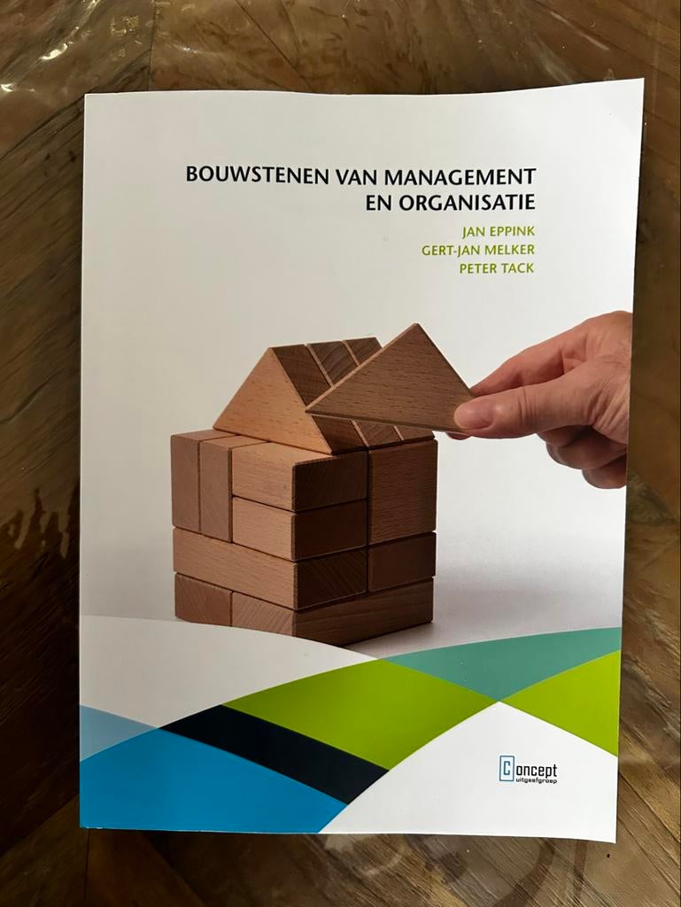 Bouwstenen van management en organisatie - Jan Eppink, Ophalen of Verzenden, Nieuw, Management
