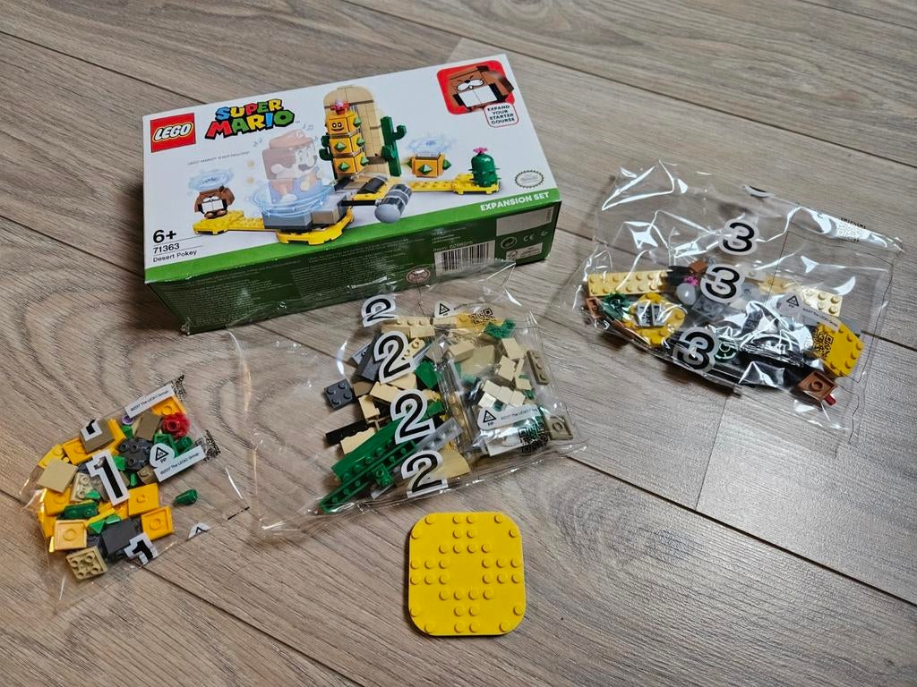 Lego mario 71363, desert pokey nieuw !, Ophalen of Verzenden, Nieuw