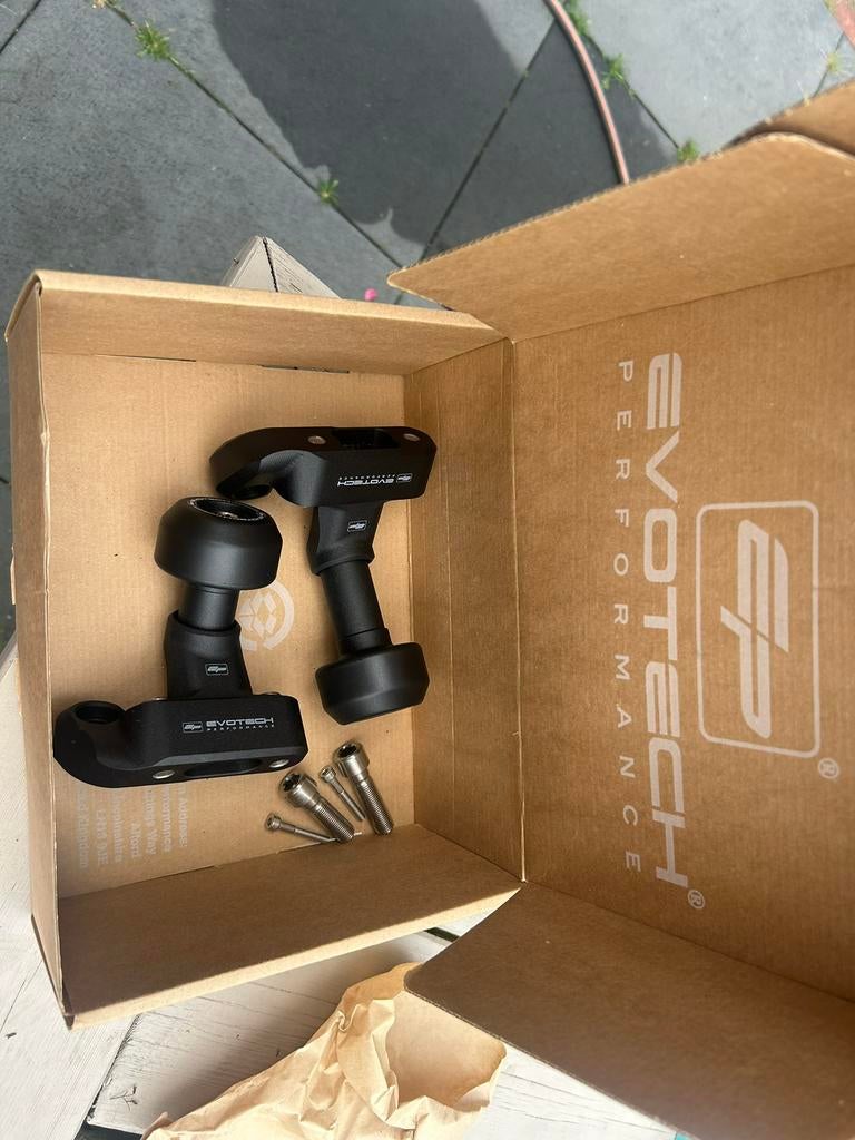 Ducati Panigale V4 V4S Evotech frame sliders valbescherming, Ophalen of Verzenden, Nieuw