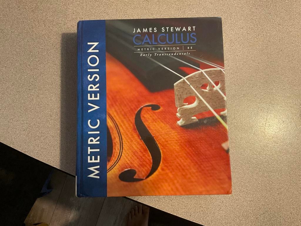 Calculus - James Stewart - Metric Version, Boeken, Studieboeken en Cursussen, Ophalen of Verzenden, Beta, Gelezen, WO