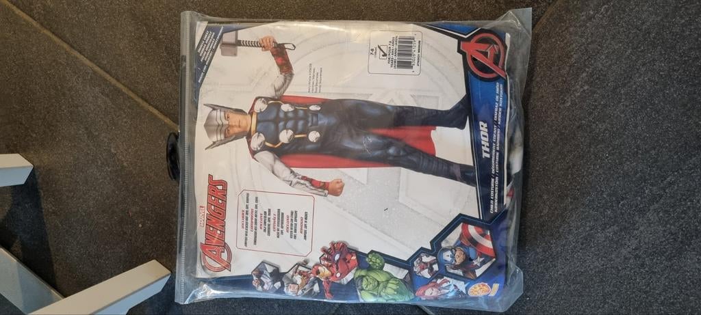 Thor Pak - Nieuw in Verpakking, Kinderen en Baby's, Carnavalskleding en Verkleedspullen, Ophalen, Nieuw, 122 t/m 128, Jongen