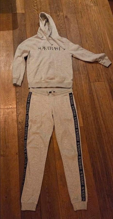 Supertrash trainingspak grijs m, Supertrash, Ophalen of Verzenden, Zo goed als nieuw