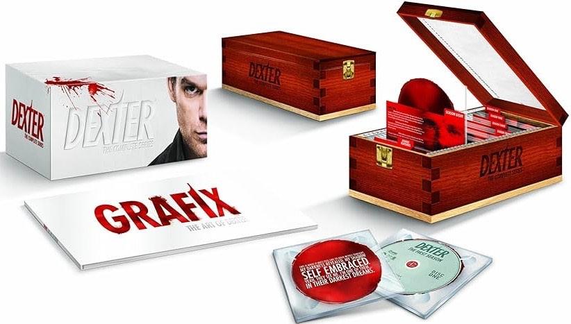 Dexter - Seizoen 1 t/m 8 (35 DVD Blood Slide BOX) NIEUW!, Cd's en Dvd's, Dvd's | Tv en Series, Horror, Vanaf 16 jaar, Verzenden