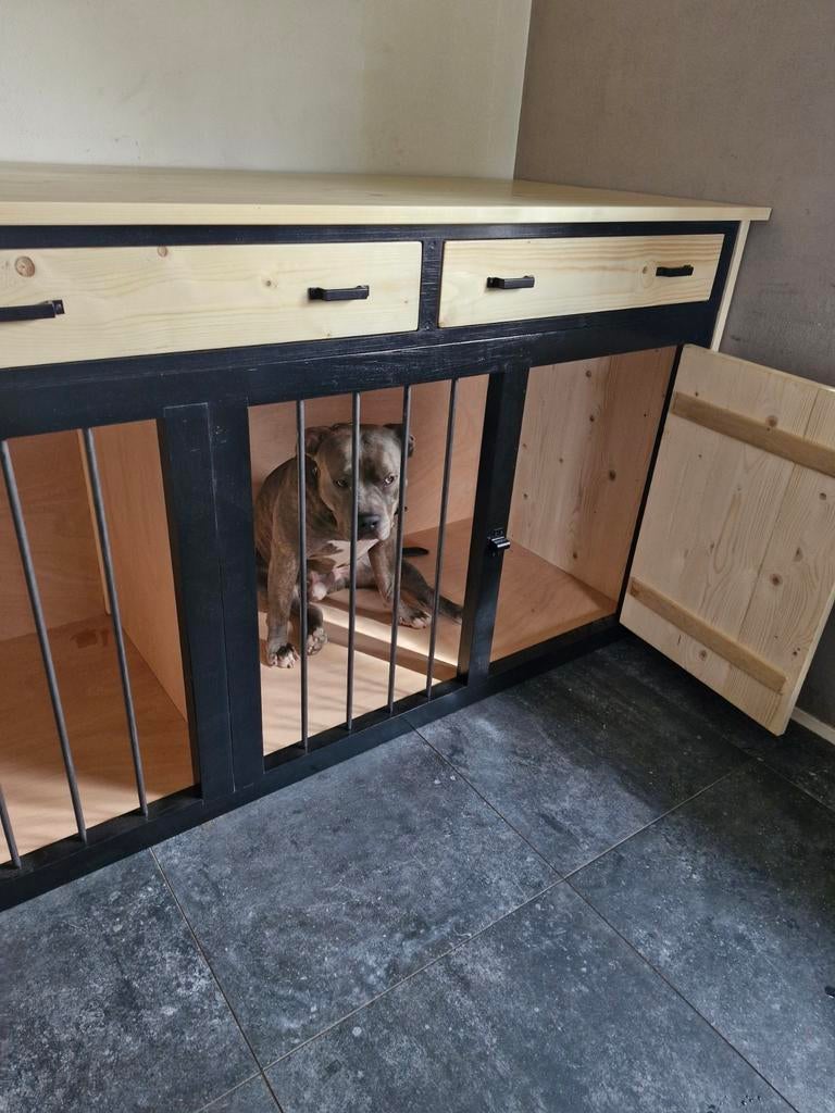 Bench dressoir, Dieren en Toebehoren, Hondenbenches, Ophalen, Zo goed als nieuw