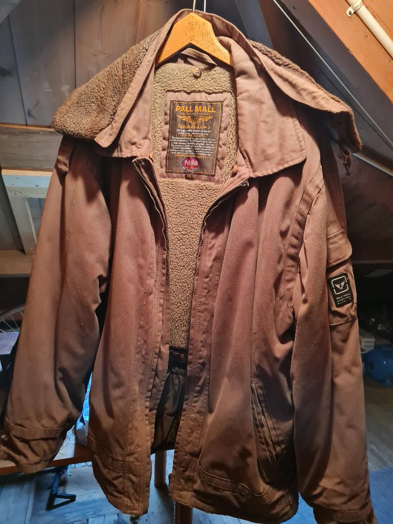 Winterjas, Kleding | Heren, Jassen | Winter, Bruin, Maat 56/58 (XL), Pall Mall, Ophalen of Verzenden