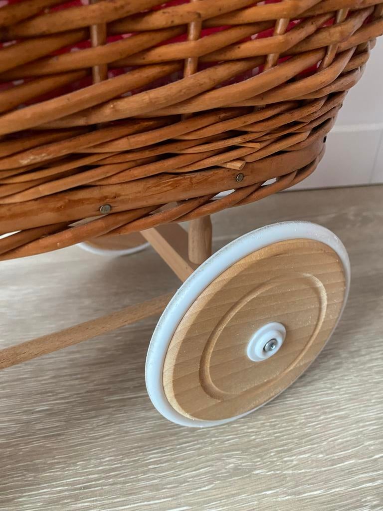 Rieten kinderwagen, Kinderen en Baby's, Ophalen, Gebruikt, Babypop