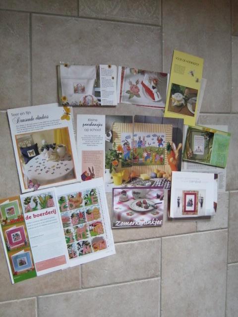 Pakket Borduurpatronen  Uitverkoop ! Kruissteek nr 67, Verzenden, Nieuw, Handborduren, Patroon