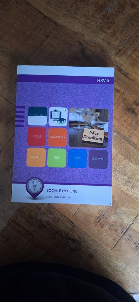 HRV 5 sociale hygiëne, Ophalen of Verzenden, Zo goed als nieuw, Overige niveaus, W. Deelen