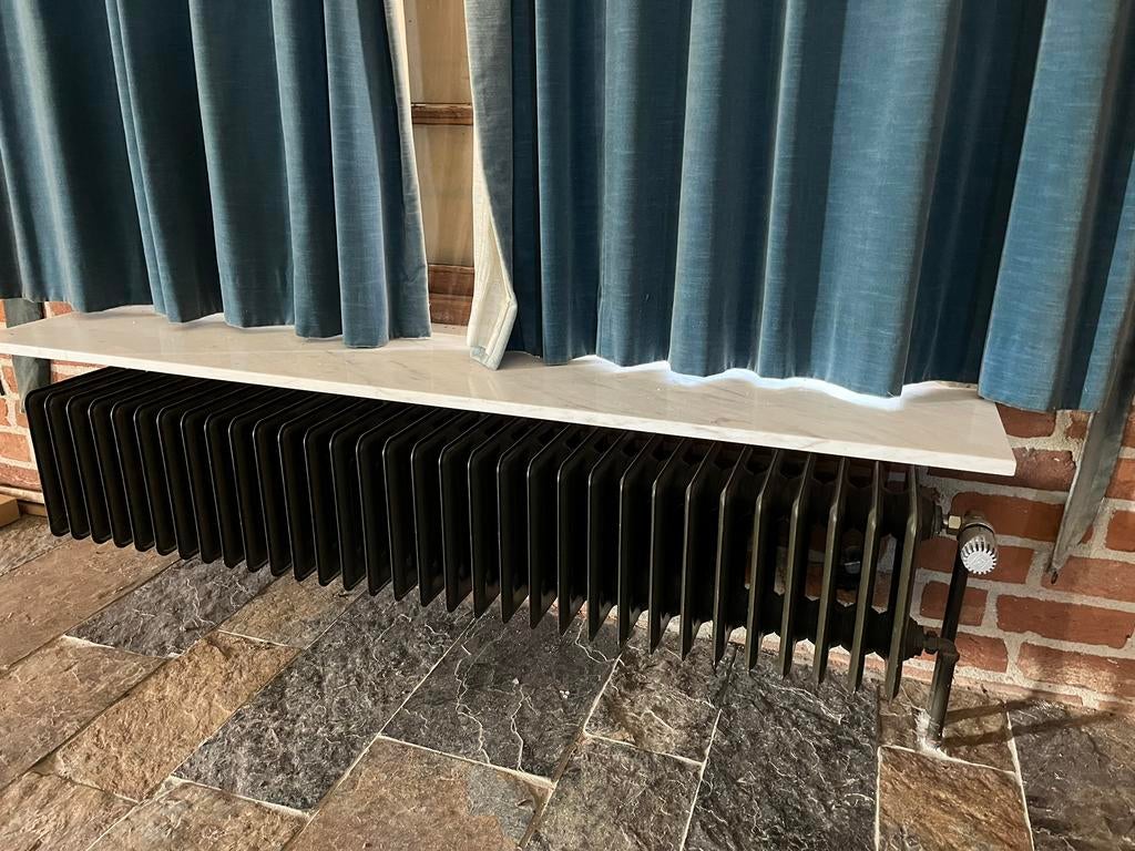 Prachtige kollomradiatoren gietijzeren antiek, Ophalen, Minder dan 30 cm, Radiator, Minder dan 60 cm
